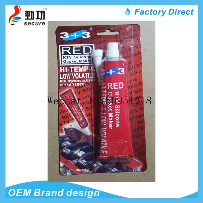 3+3 super sealing grey silicone sealant free pad sealant silver sealant sealant box sealant glue