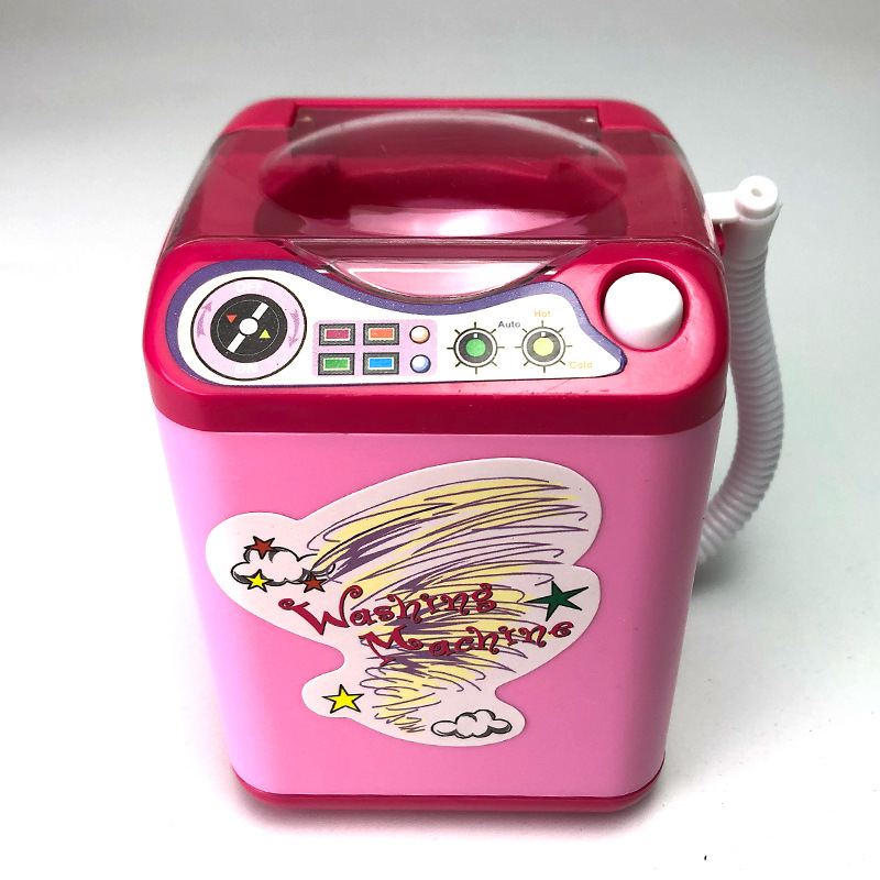 hot style mini powder Puff washing machine toy Makeup Brush beauty Makeup egg Simulation small home Washing machine hot style mini powder Puff washing machine toy Makeup Brush beauty Makeup egg Simulation small home Washing machine