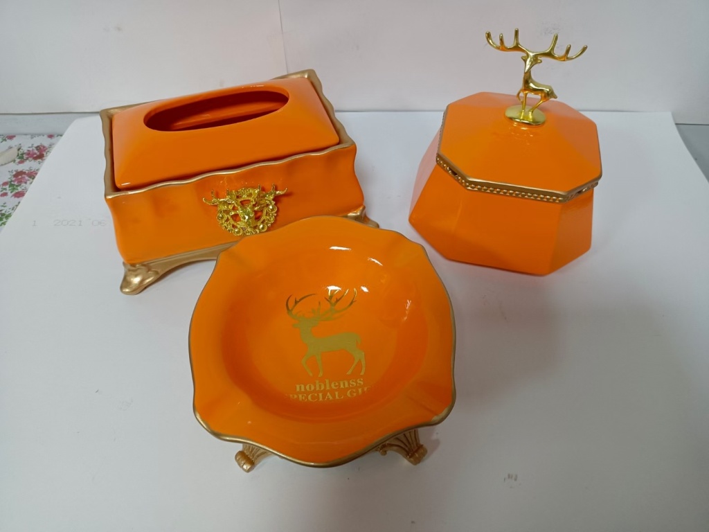 Creative Ceramic Tissue Box Ashtray Storage Box Series Ceramic Ornaments Affordable Luxury Fashion Simple Style Creative Ceramic Tissue Box Ashtray Storage Box Series Ceramic Ornaments Affordable Luxury Fashion Simple Style
