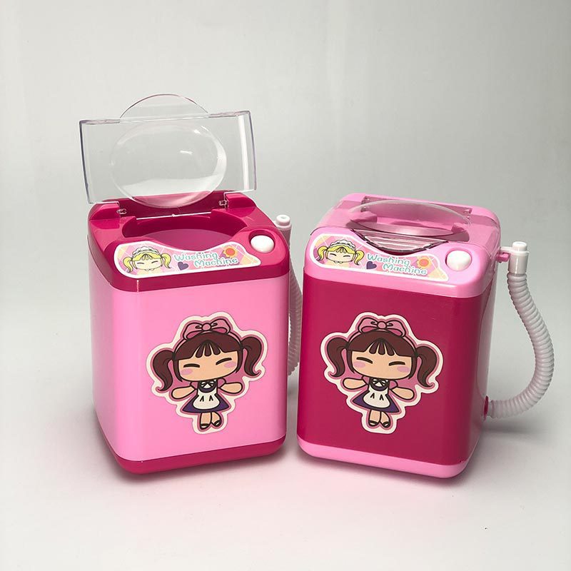 border s have the mini washing machine simulation powder puff toy electric children trill hot style product makeup brush border s have the mini washing machine simulation powder puff toy electric children trill hot style product makeup brush