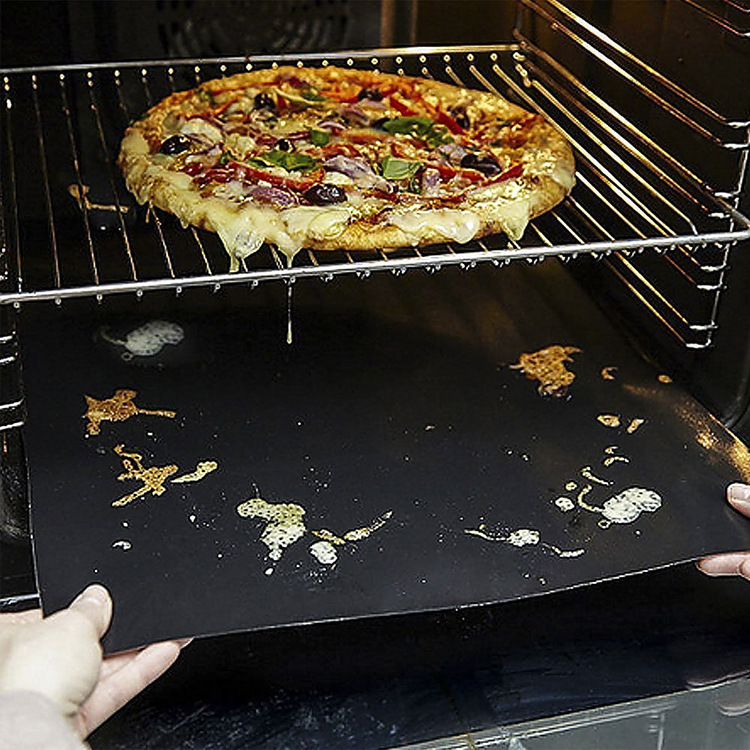Amazon Glass Fiber Non-Stick High Temperature Resistant BBQ BBQ Mat Outdoor Baking Mat Teflon Barbecue Mat Set
