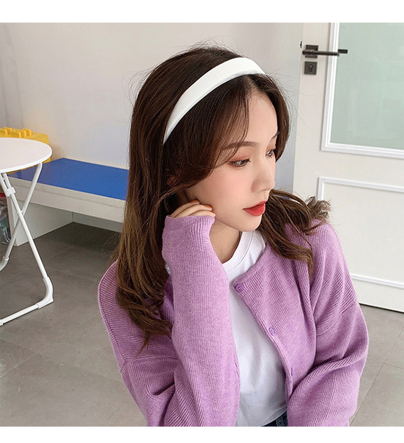 Candy-Colored Headband Internet Celebrity 2021 New Style Headband Female Face Washing Powder Hairpin All-Match Outer Departure Bundle Summer Headdress Candy-Colored Headband Internet Celebrity 2021 New Style Headband Female Face Washing Powder Hairpin All-Match Outer Departure Bundle Summer Headdress