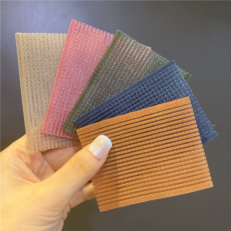 10 Pieces Bang Sticker Post Velcro Headdress Female Summer Hair Stick Cropped Hair Fastener Hair Sticker Hair Stick Artifact Hair Accessories