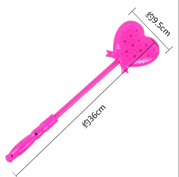 Glowing Peach Heart Glow Stick | Hollow Love Magic Wand | Magic Wand | Factory Direct Sales Stall Hot Sale Toys