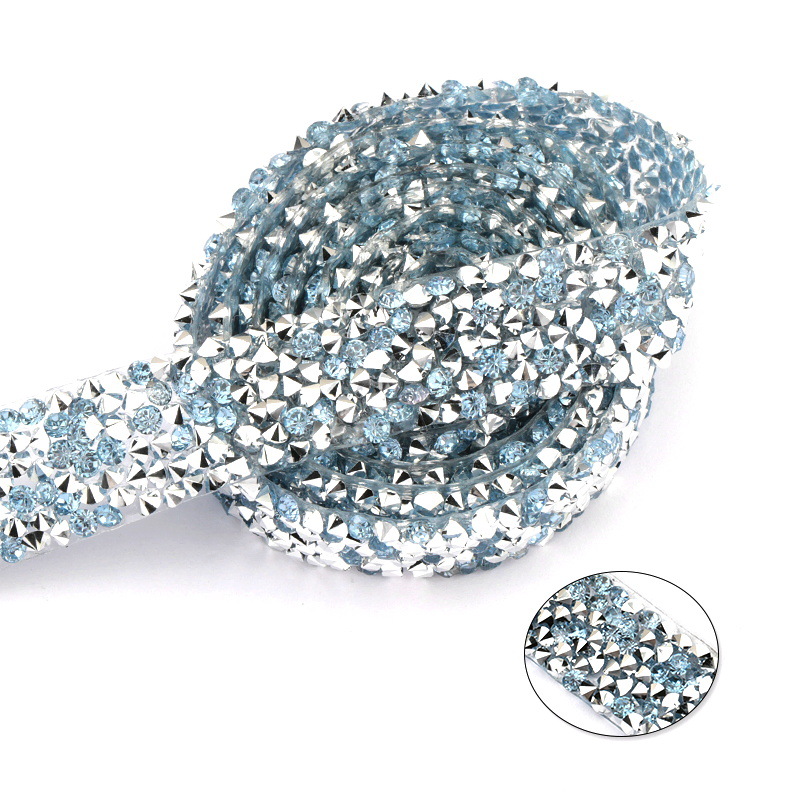 Clothing Accessories Accessories Hot Melt Adhesive Diamond Band Hot Drilling Strip DIY Ornament Accessories Stick-on Crystals Crystal Diamond Sticker Belt Clothing Accessories Accessories Hot Melt Adhesive Diamond Band Hot Drilling Strip DIY Ornament Accessories Stick-on Crystals Crystal Diamond Sticker Belt