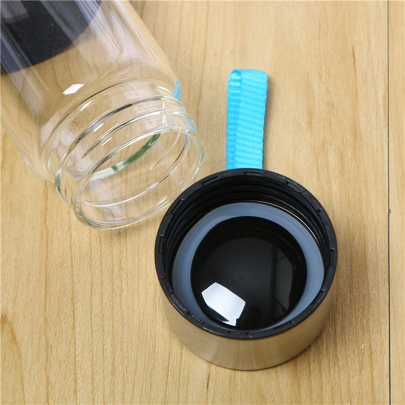 Cup Glass Stick Cup Water Cup Boys and Girls Cup Glass Tea Cup Insulation Glass Transparent Scented Tea Cup