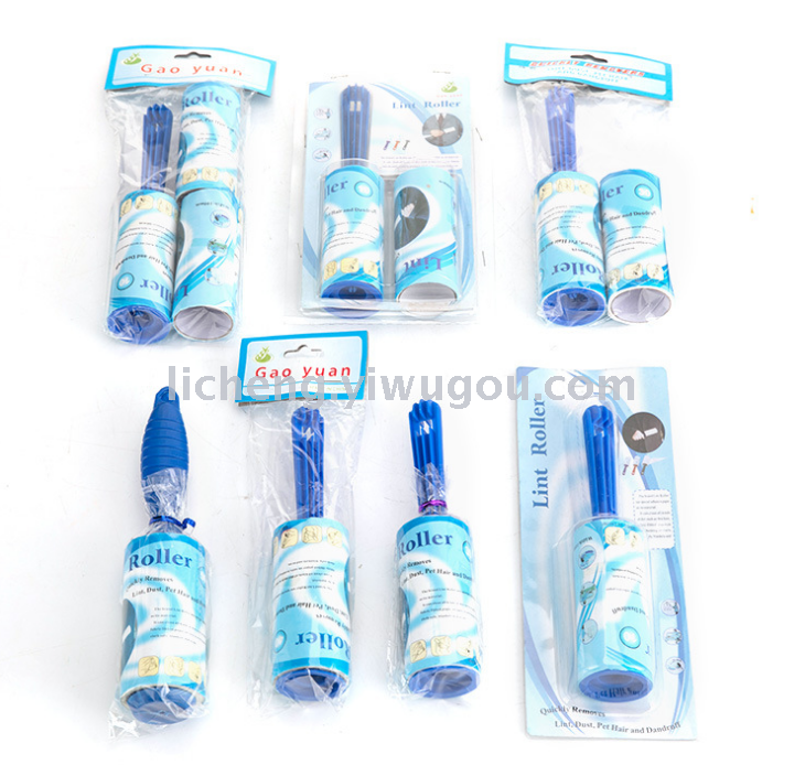 Can tear type paper roller sticky dust hairs Stick wool implement with dust paper clothing in addition to brush the lint remover