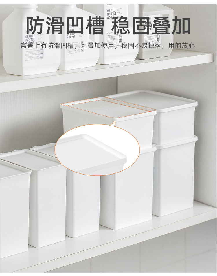 Home Sundries Storage Box Plastic Box with Lid Classification Induction Box Desk Washing Powder Sugar Sundries Fragmentary Box Home Sundries Storage Box Plastic Box with Lid Classification Induction Box Desk Washing Powder Sugar Sundries Fragmentary Box
