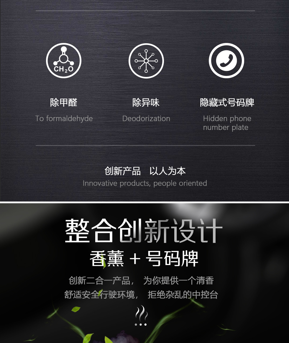 Smart Car Aromatherapy Aerosol Type Deodorant Formaldehyde Parking Number Plate Car Ornament Smart Car Aromatherapy Aerosol Type Deodorant Formaldehyde Parking Number Plate Car Ornament