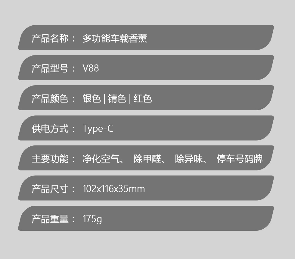 Smart Car Aromatherapy Aerosol Type Deodorant Formaldehyde Parking Number Plate Car Ornament Smart Car Aromatherapy Aerosol Type Deodorant Formaldehyde Parking Number Plate Car Ornament