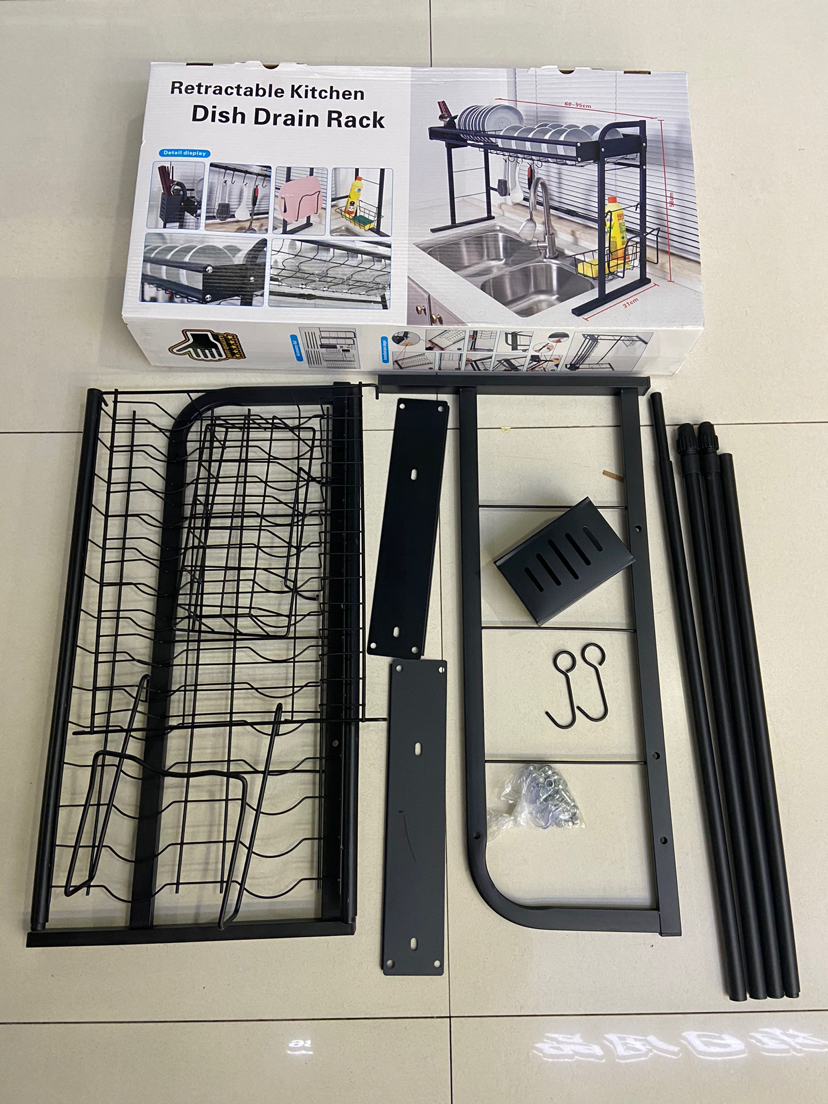 Kitchen Storage Rack Storage Rack Household Draining Rack Table Bowl Rack Kitchenware Shelf Sink Storage Artifact Bowl and Chopsticks Kitchen Storage Rack Storage Rack Household Draining Rack Table Bowl Rack Kitchenware Shelf Sink Storage Artifact Bowl and Chopsticks