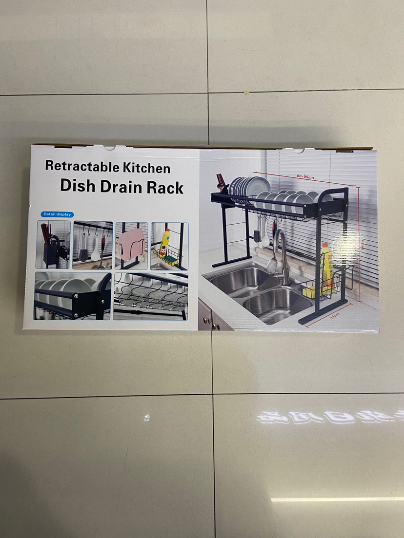 Kitchen Storage Rack Storage Rack Household Draining Rack Table Bowl Rack Kitchenware Shelf Sink Storage Artifact Bowl and Chopsticks Kitchen Storage Rack Storage Rack Household Draining Rack Table Bowl Rack Kitchenware Shelf Sink Storage Artifact Bowl and Chopsticks