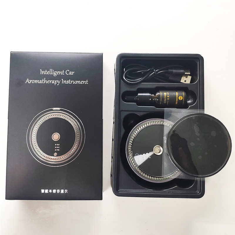 Smart Car Electronic Aromatherapy Instrument Car Perfume Aerosol Type Auto Perfume Ornament Smart Spray