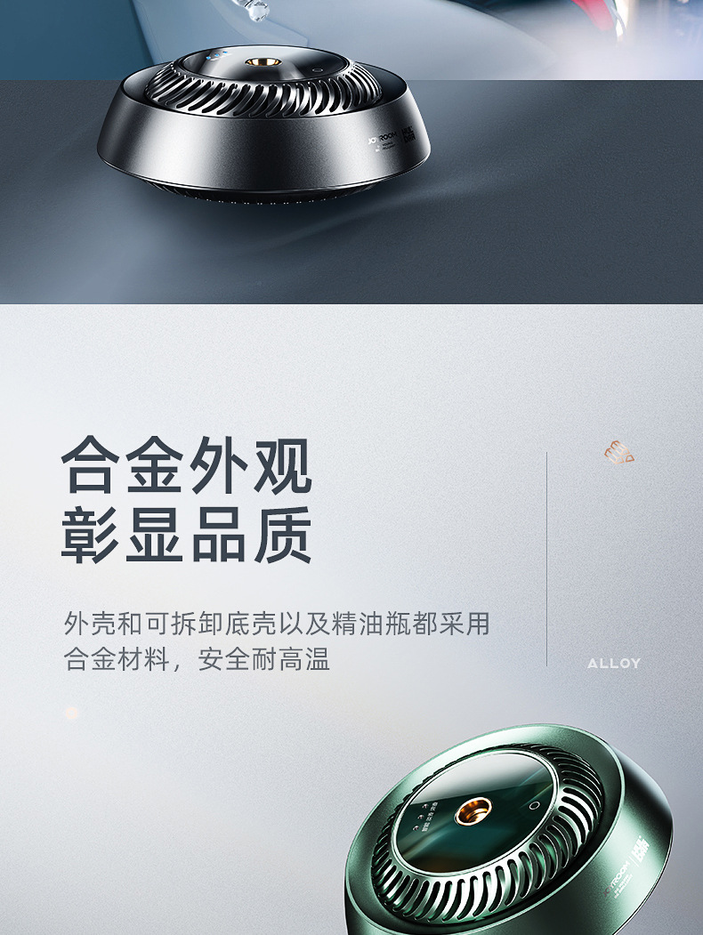 Factory Auto Perfume Base Creative Aerosol Intelligent Aromatherapy Instrument Deodorant Formaldehyde Car Accessories Decoration