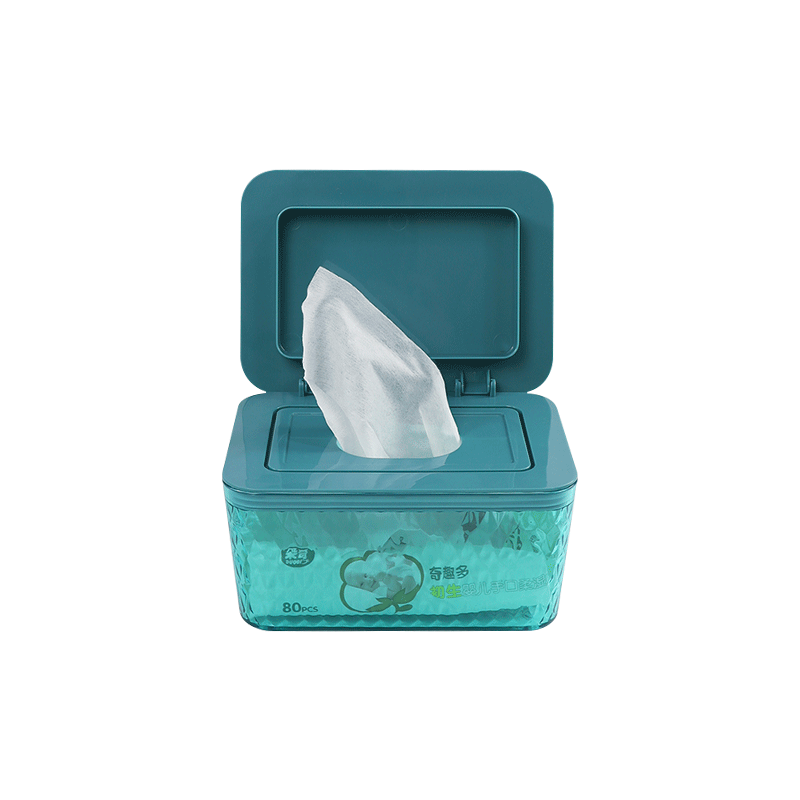 Cross-Border Large Wet Tissue Box Home Living Room with Lid Toilet Storage Box Car Plastic Tissue Box