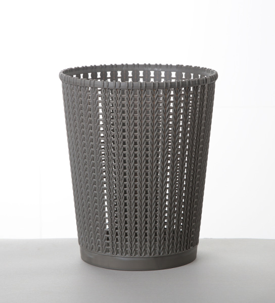 Rattan Trash Can Household Creative Simple Rattan without Lid Large Kitchen Toilet Wastebasket