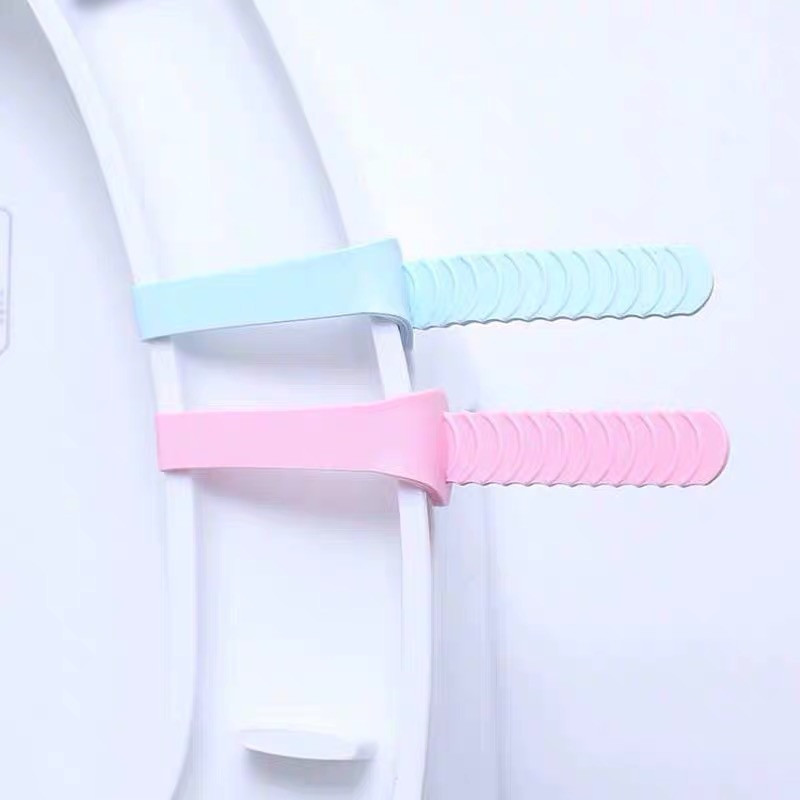 Domestic Toilet Toilet Seat Lid Cover Lifter TPR Toilet Lid Handle Adjustable Lift Toilet Seat Cover Toilet Lid Hygiene Handle