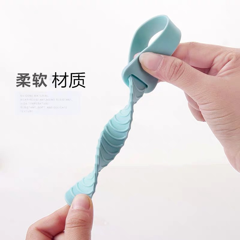 Domestic Toilet Toilet Seat Lid Cover Lifter TPR Toilet Lid Handle Adjustable Lift Toilet Seat Cover Toilet Lid Hygiene Handle