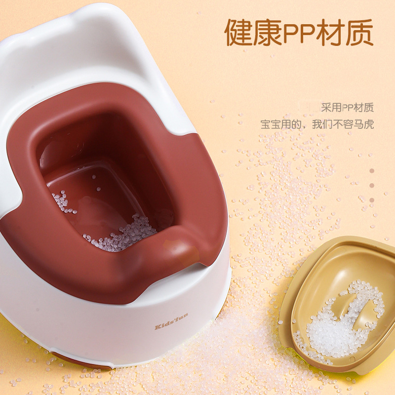 Children&#039;s Toilet Toilet with Lid Infant Toilet Home Mobile Baby Boy and Girl Potty Urinal Bucket