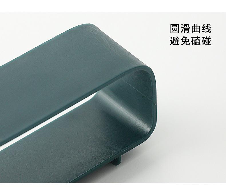 Bathroom Contrast Color Slipper Rack Punch-Free Wall Hanging Kitchen Lid Rack Toilet Sandals Draining Storage Rack Bathroom Contrast Color Slipper Rack Punch-Free Wall Hanging Kitchen Lid Rack Toilet Sandals Draining Storage Rack
