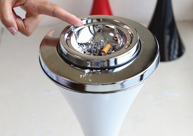 Floor Toilet Ashtray Vertical with Lid Creative Personalized Fashion Elevator KTV Toilet Living Room Ashtray Floor Toilet Ashtray Vertical with Lid Creative Personalized Fashion Elevator KTV Toilet Living Room Ashtray