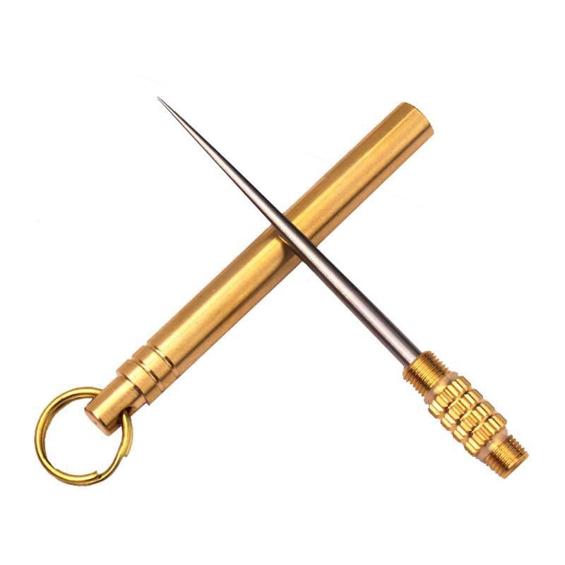 in One Toothpick Creative Portable Fruit Toothpick Stainless Steel Toothpick Multifunctional Titanium Alloy Toothpick
