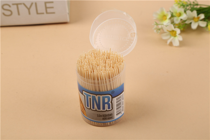 Quality Bamboo Toothpick Disposable Double-Headed Portable Bottled Fine Tooth Fruit Household Toothpicks