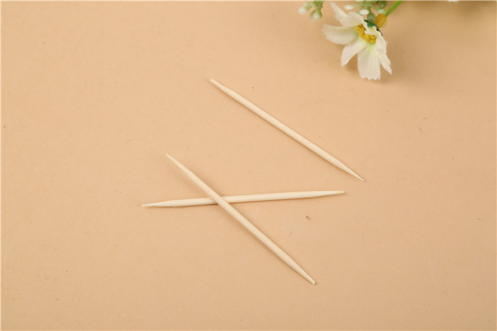 Quality Bamboo Toothpick Disposable Double-Headed Portable Bottled Fine Tooth Fruit Household Toothpicks