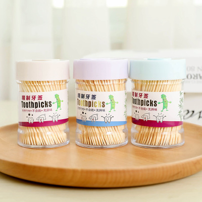 Slide Toothpick Box Bottle Home Simple Toothpick Holder Portable Toothpick Box Toothpick Storage Jar Manufacturer 02