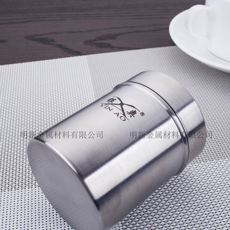 Genuine 304 Stainless Steel Cotton Box Makeup Cotton Swab Tube Toothpick Holder Moisture-Proof Storage Box Storage Tank