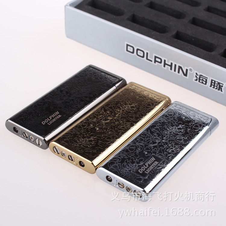 Selling HY-100 electroplating tangcao lighter wholesale metal windproof lighter Waratah wheel