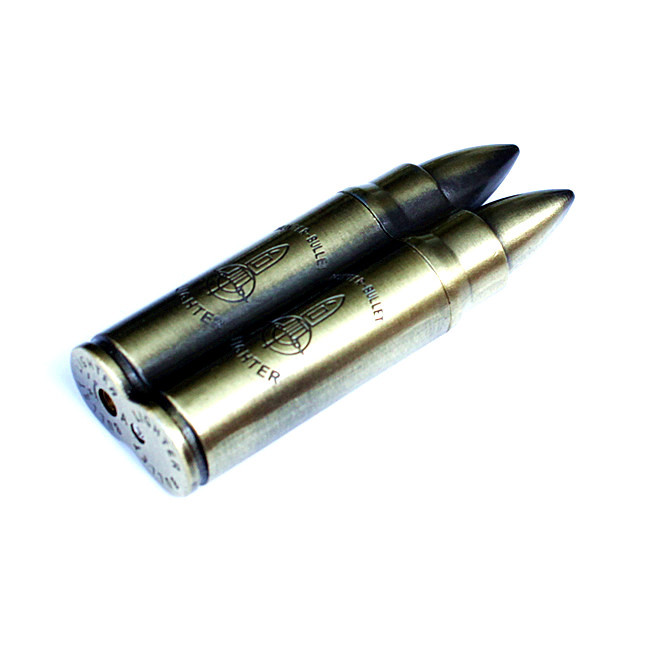 Wholesale supply double metal lighter bullets into the lighter Yanju and creative