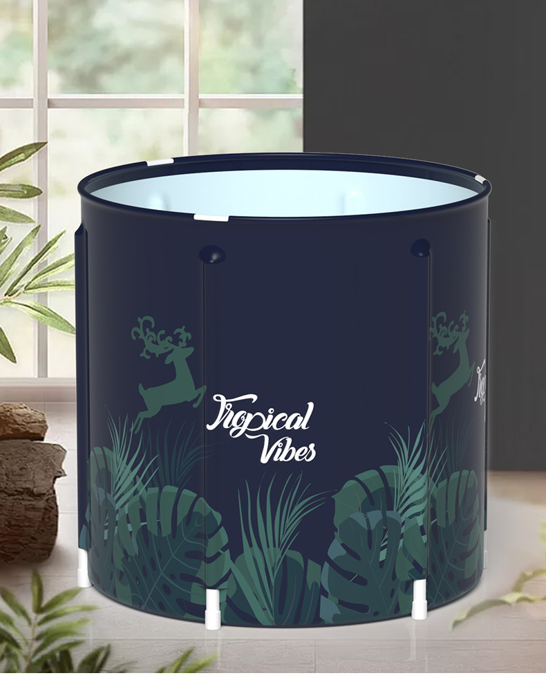 Factory hot-selling folding bath tub adult bath tub PVC household folding bath tub bath sweat bath tub wholesale