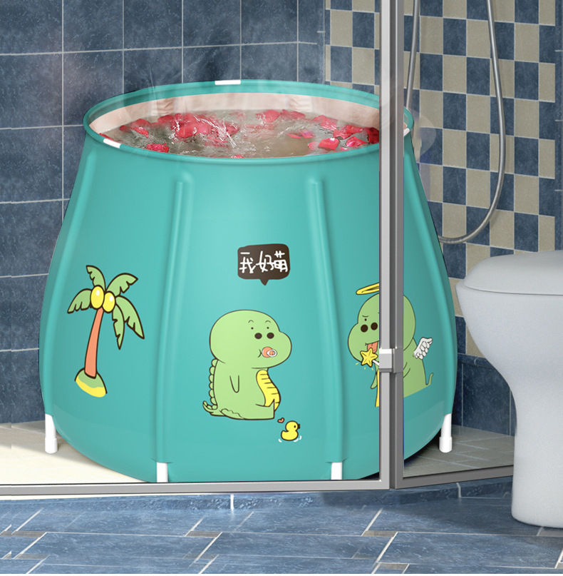 Factory hot-selling folding bath tub adult bath tub PVC household folding bath tub bath sweat bath tub wholesale