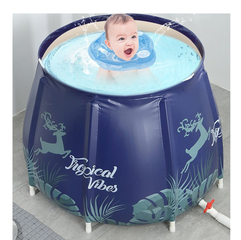 Factory hot-selling folding bath tub adult bath tub PVC household folding bath tub bath sweat bath tub wholesale