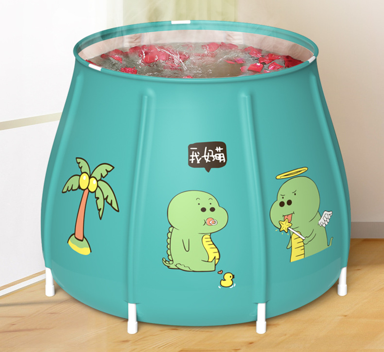 Factory hot-selling folding bath tub adult bath tub PVC household folding bath tub bath sweat bath tub wholesale