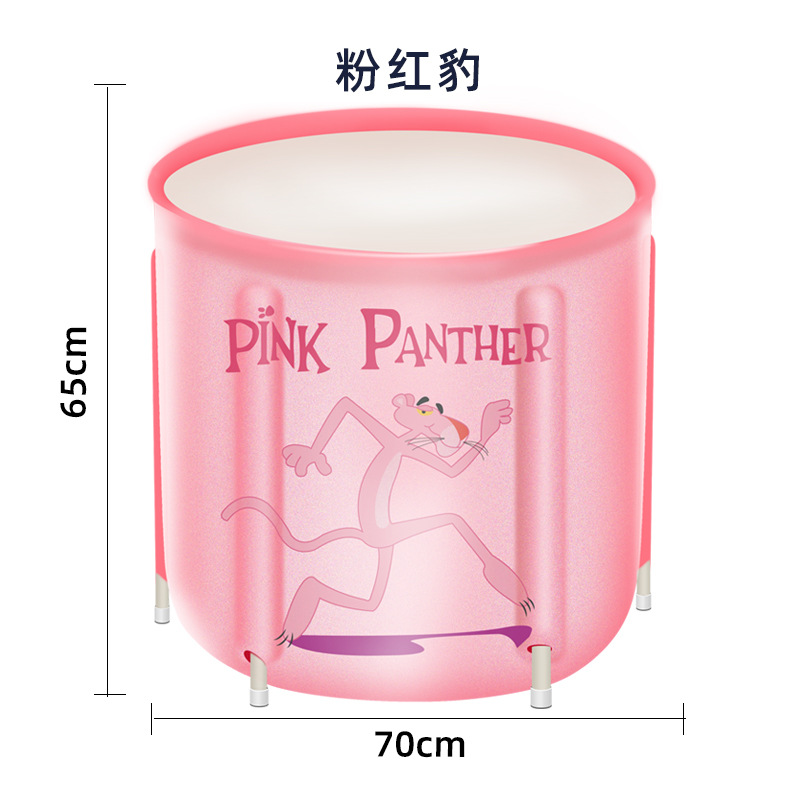 Foldable bath tub household bath tub full body bath tub large thickened bath tub