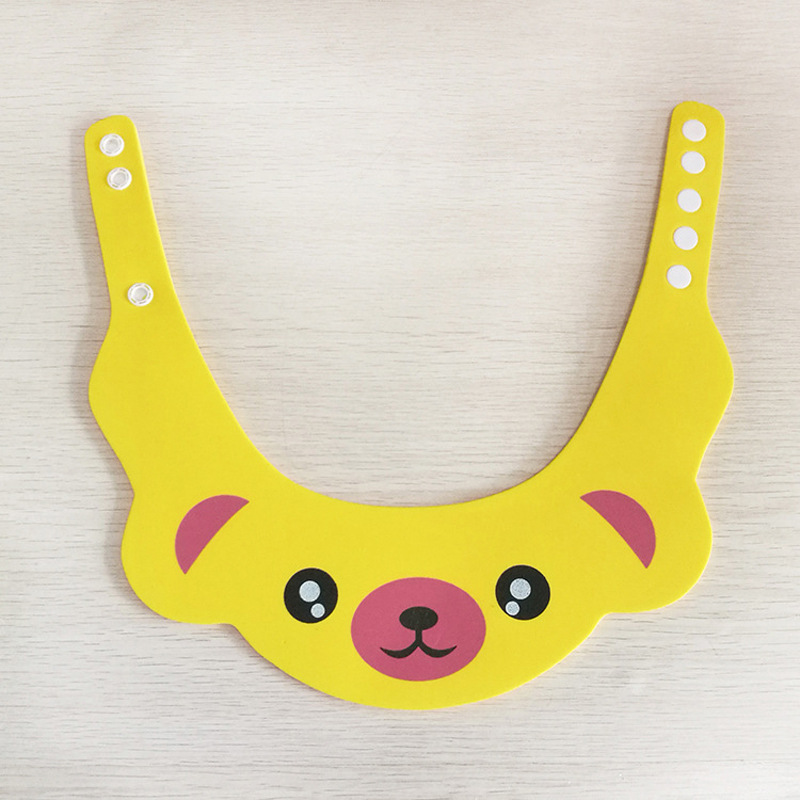 Children&#039;s baby shampoo artifact adjustable waterproof children&#039;s bath cap ear protector bath cap shampoo cartoon