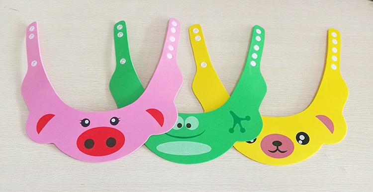 Children's baby shampoo artifact adjustable waterproof children's bath cap ear protector bath cap shampoo cartoon