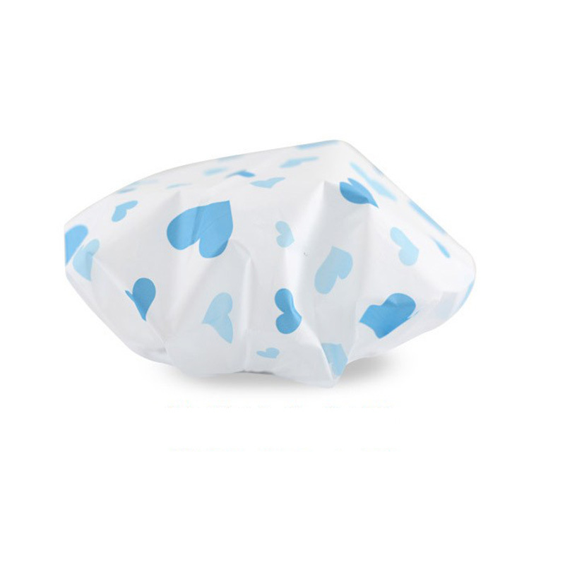 Full-color thickened waterproof bath cap adult wash bath cap Kitchen fume hood shower cap individually packaged