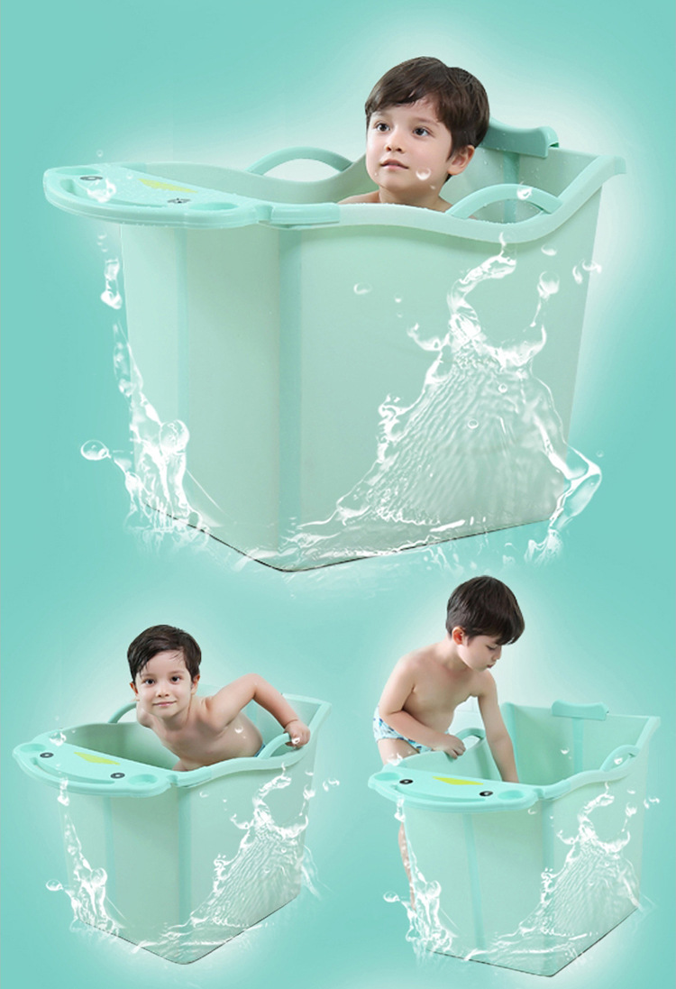 Foldingbaby bath basin baby can swim bath tub bath tub portable children