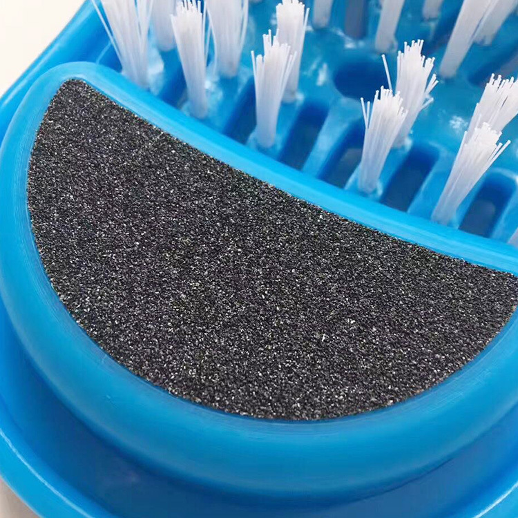 Douyitong foot bath scrub slippers brush men and women lazy bath rub feet exfoliate massage suction cup slippers