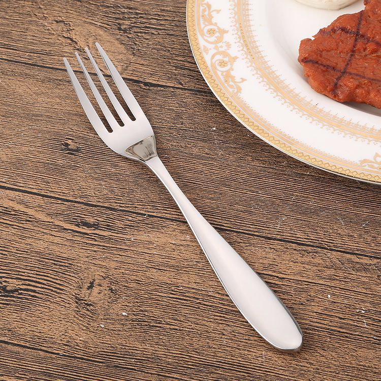 304 Stainless Steel Tableware Western Food/Steak Knife and Fork Coffee Stirring Small Soup Ice Spoon Thickened Knife, Fork and Spoon Suit