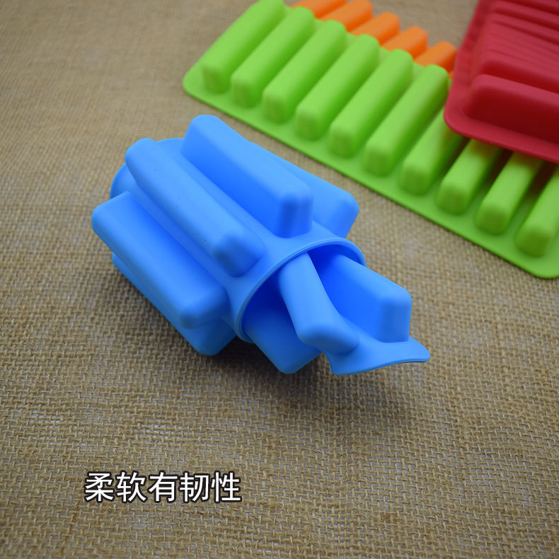 10 Long Finger Silicone Mold Sausage Hot Dog Ham Sausage Mold Cake Baking Biscuit Muffin Cup Mold