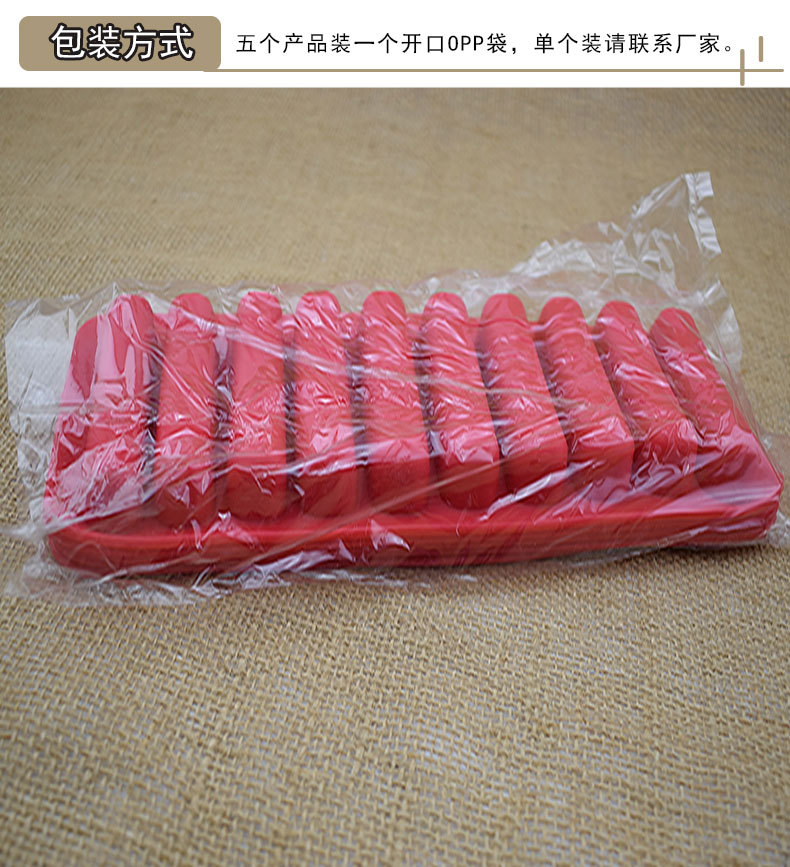 10 Long Finger Silicone Mold Sausage Hot Dog Ham Sausage Mold Cake Baking Biscuit Muffin Cup Mold