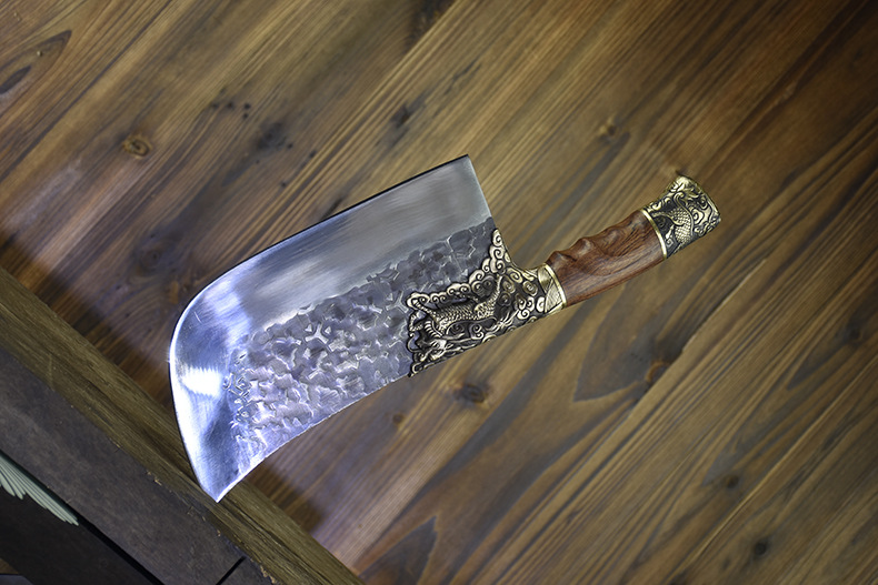 Bone Chopping Knife HandForged Kitchen Knife Bone Cutting Meat Cutting DualPurpose Knife Ghost Hand Sharp Chef Knife