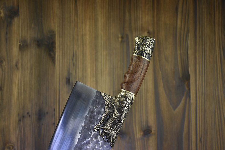 Bone Chopping Knife HandForged Kitchen Knife Bone Cutting Meat Cutting DualPurpose Knife Ghost Hand Sharp Chef Knife