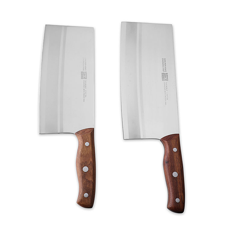 People No 2 Mulberry Knife Hotel Kitchen Chef Knife Kitchen Knife Stainless Steel Meat Cutting Knife Slicing Knife