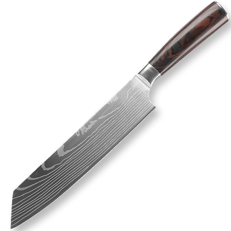 Chef Knife Japanese Knife Bread Knife Slicing Knife Fruit Knife Color Wood Handle Steel Knife Kitchen Knife Set in Stock Chef Knife Japanese Knife Bread Knife Slicing Knife Fruit Knife Color Wood Handle Steel Knife Kitchen Knife Set in Stock