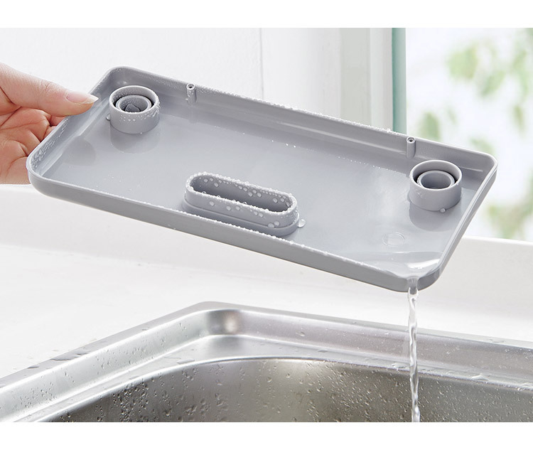 Plastic Kitchen Knife Inserting Storage Rack Chopstick and Spoon Storage Rack Toolframe Kitchen Knife Rack Knife Holder